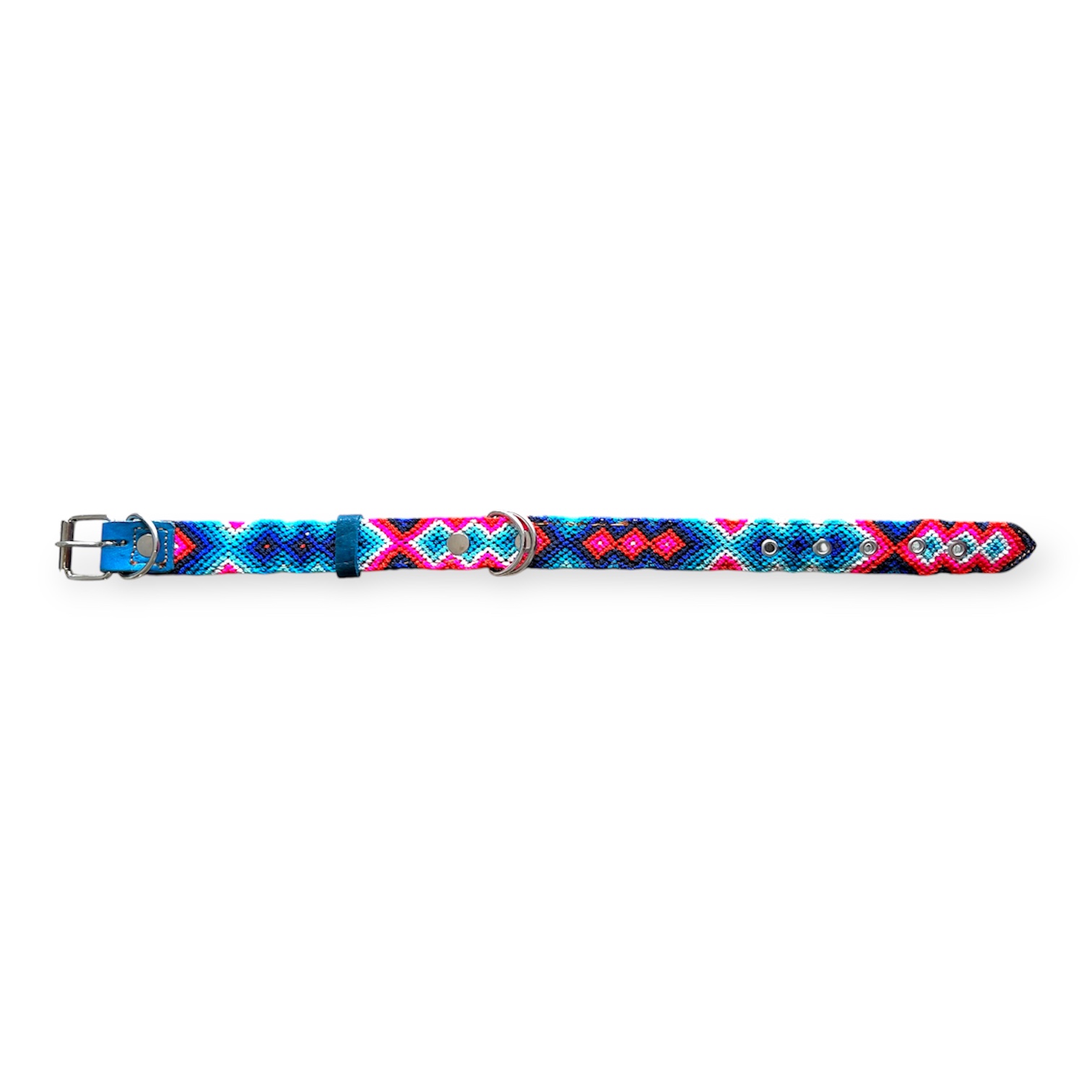 Turquoise avec rose