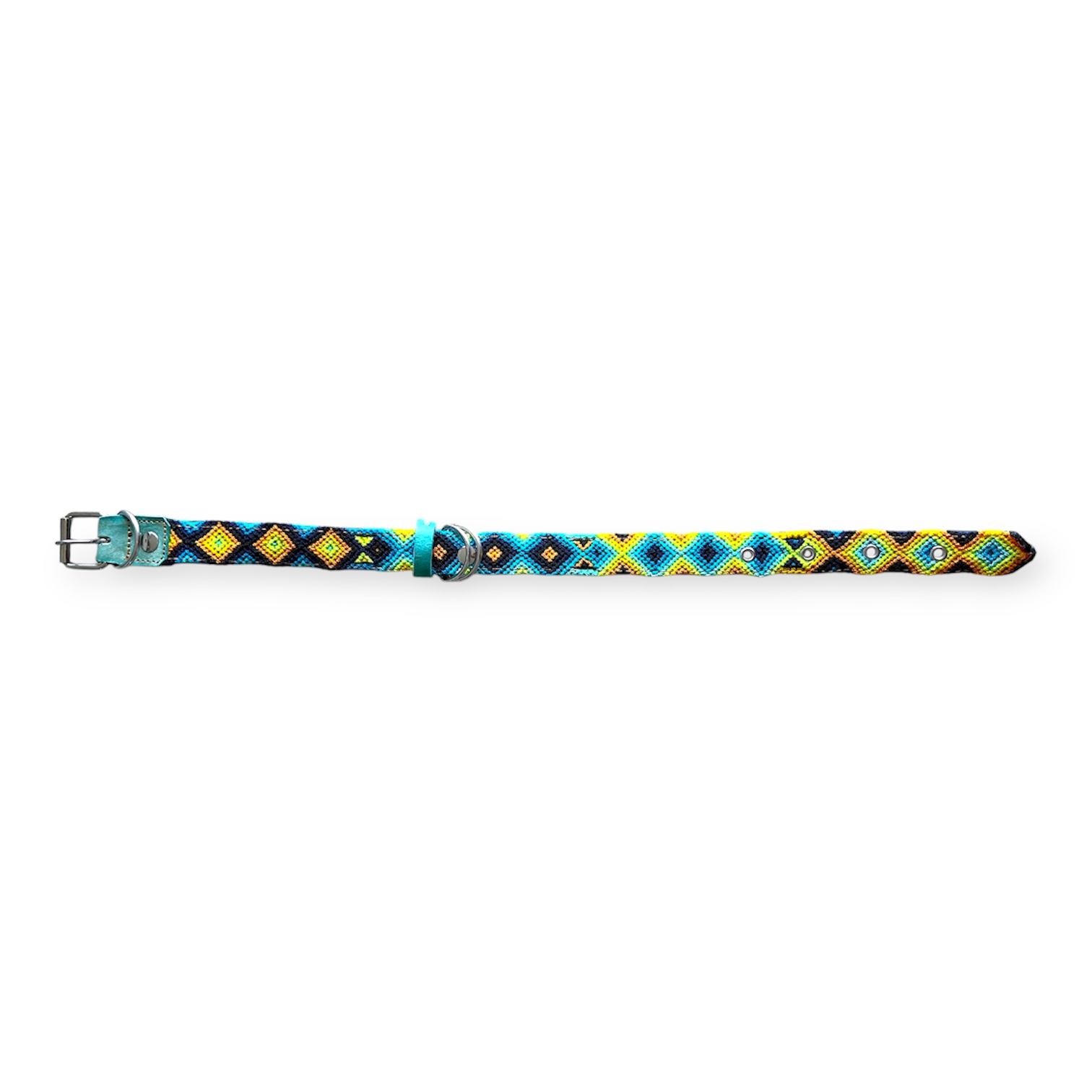 Turquoise avec jaune